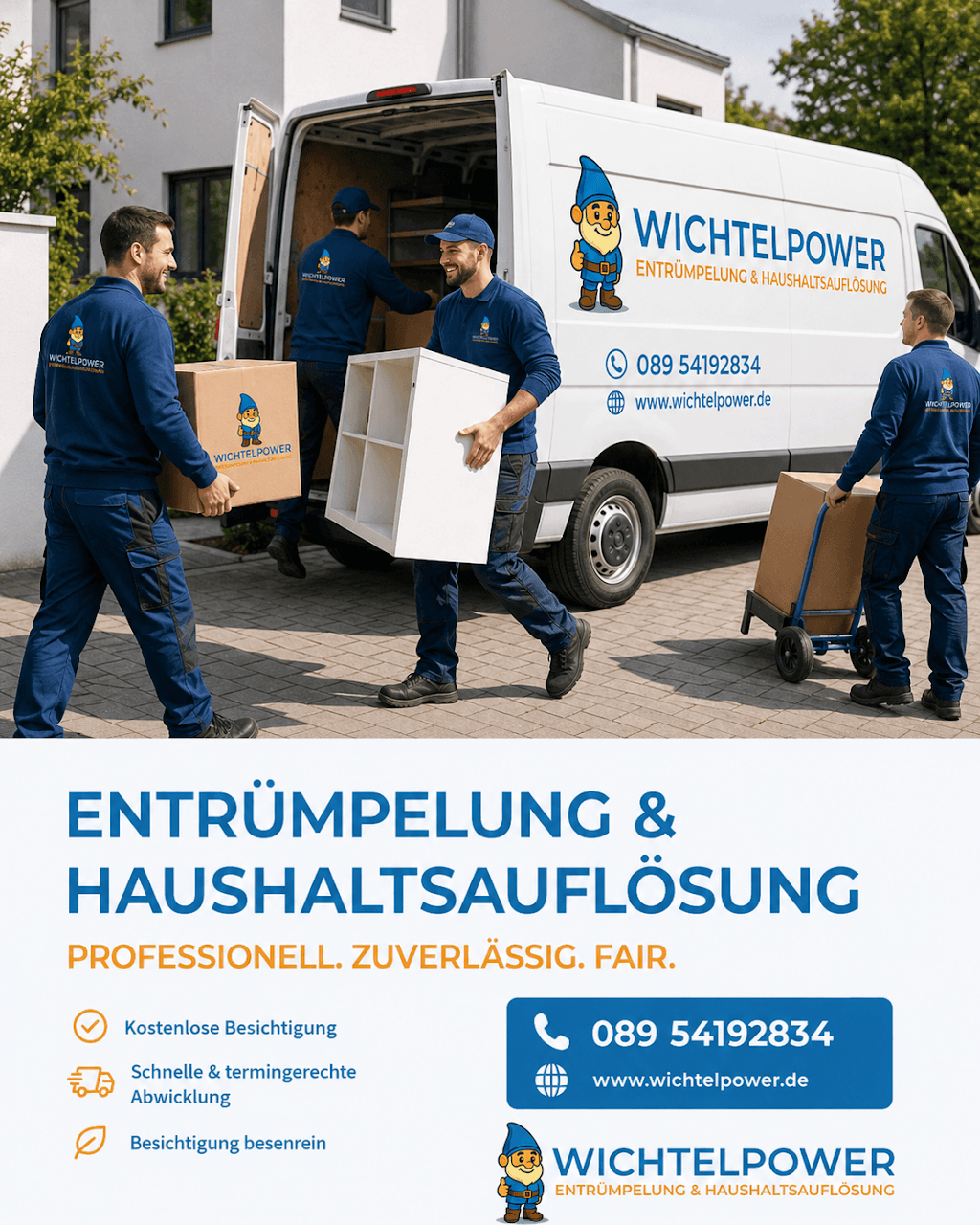 Wichtelpower Entrümpelung & Haushaltsauflösung München