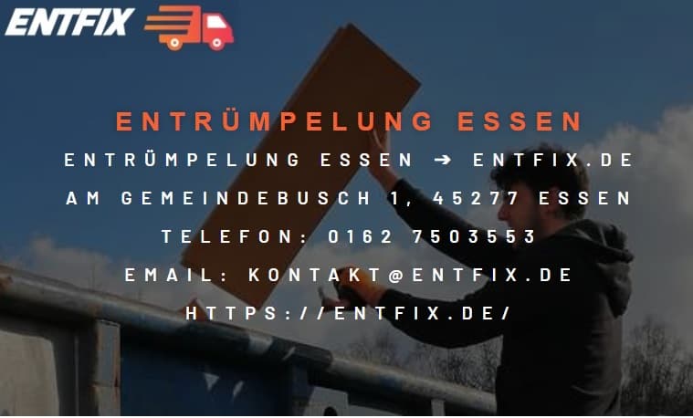 Entfix - Haushaltsauflösung & Entrümpelung Essen Wohnungsauflösung