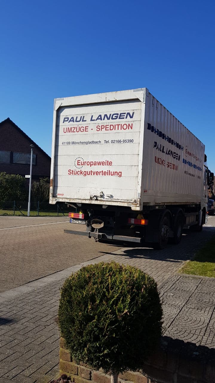 Paul Langen Umzüge