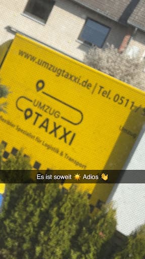UMZUG TAXXI - Umzugsunternehmen Hannover — Kundenfoto